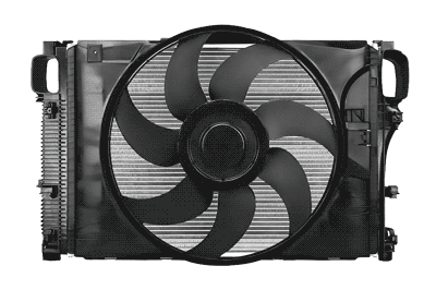 mercedes cooling fan